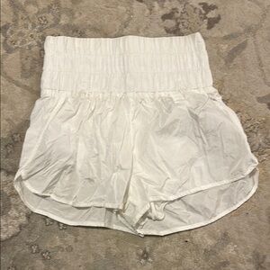 Free People White Shorts
